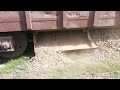 Spread of Ballast on Railway Track