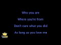 Backstreet Boys - As Long As You Love Me (Karaoke Version)