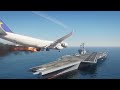 Boeing 747 Emergency Landing On Beach After Engine Exploded| GTA 5