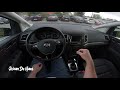 VW Sharan 2.0 TDI 184 hp POV test drive