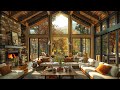 Relaxing Jazz Music for Studying & Working – Cozy Jazz with Autumn Nature Sounds Perfect Chill Jazz