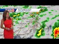 Video: Humidity increases before rain moves in
