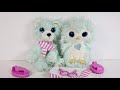 Scruff a Luvs Snow Pals Unboxing Toy Review Color Change Penguin, Walrus and Polar Bear