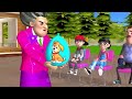 Scary Teacher 3D - Hello NeighborJoker and MissT Harley Quinn Troll Doll Squid Game and Tani Mom Fun