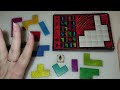 ASMR | Relaxing Ubongo puzzle with tetris shaped pieces
