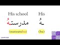Learn Arabic while you sleep | Conversation, Pronouns, Adjectives