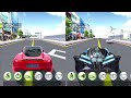 3D Driving Class - Tesla Roadster vs Bugatti Bolide. Who is Best? - Full Comparison