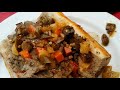 Making Chicago Johnnys Italian Beef With Giardiniera | Chicago Johnnys Italian Beef Gravy Recipe