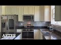 Install peel & stick backsplash STEP BY STEP How to MEASURE, CUT, INSTALL, Easy DIY Kitchen makeover