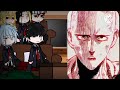 Mashle react to saitama as Mash father || Manga spoilers || mashle magic and muscles React