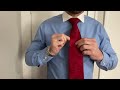 How to Tie a half-Windsor Knot for Beginners: The Windsor's Brother!