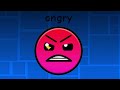 All the geometry dash difficulty faces👍fanmade
