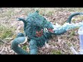 Godzilla Earth vs Biollante (Stop Motion Battle)