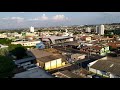 Mineiros GO - Vista para o Leste do 9° Andar. Tarde de domingo.