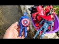 AVENGERS TOYS/ action figure/unboxing/cheap price/iron Man, Hulk, Thor, spider Man/toys