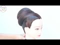 quick everyday bun hairstyle in 2 minute || hair style girl || new hairstyle || easy hairstyles