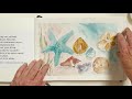 How to Paint a Beach Scene with Sailboats - Easy Watercolor Tutorial - Paint a Tropical Seascape