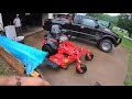 Wet Tall Grass-Even Standing water-Brutal Review of Gravely's Best Residential Lawn Mower