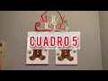 Cuadros de navidad | Manualidades faciles para navidad | #navidad2021