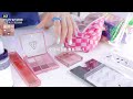 [ENG/JPN] Pink Fan Cool Tone Real Cosmetics Fan Emptying Pouch | Cool Tone Palette Recommendation |