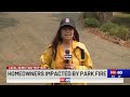 Park Fire impacts homeowners in Butte and Tehama counties