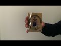 I got a 24 KARAT GOLD PLATED CARDCRAFT!