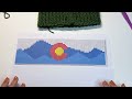 Crochet a Knit Look Colorful Colorado Beanie with Pompom!  Crochet Tutorial #crochet #crochetbeanie