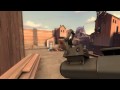 Team Fortress 2 - Goldrush Stage 1 - Soldier vs Sniper