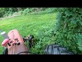 #056 - 1940 Farmall H (engine sounds) brush hogging in the upper woods