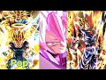 (Dragon Ball Legends) Fighting UL Goku Black and somehow winning