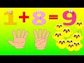 Suma para niños - Estrategias para niños de preescolar -✍Tabla del 1 - Matemática divertidas