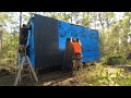 Off grid cabin build for $3k to lock up in 8 days (Australia)