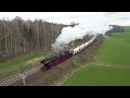 Steam Train Race up the Tharandt Incline | 8K HDR