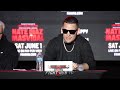 Nate Diaz vs Jorge Masvidal FULL HILARIOUS Press Conference and Face Off