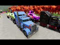 DACIA VOLSKWAGEN | FORD BMW COLOR POLICE CARS TRANSPORTING WITH TRUCKS #motorbikeriding