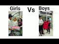 Girls 🛍️🛒 Vs Boys Shopping 🛍️
