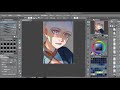 SPEEDPAINT イラストメイキング  -  KAMVAS 12【Clip Studio Paint】