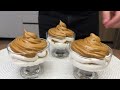 New recipe for coffee cream mousse in 5 minutes! A dessert that melts in your mouth!