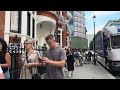 Hot London Summer 2024 🥵 Posh Chelsea to South Kensington Walking Tour · 4K HDR