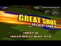 Golden Tee Great Shot on Shady Acres!
