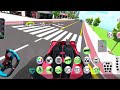 3D driving class game car fire and fly best car driving