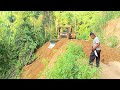 Repairing Bulldozer Plantation Road D6R XL Working Farmer Road Service