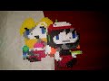 Bead Pixel Art Timelapse - Quote & Curly/Cave Story+