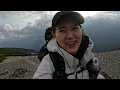 [Backpacking] 일본 북알프스 쵸가다케 백패킹 | 해발 2,677m 산 정상에서 텐트치고 하룻밤🏕 | 가마코치 코스 | 중부산악국립공원 | 히다산맥 | 일본여행 | 蝶ヶ岳