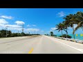 [4K] Florida Keys USA Scenic Drive - Islamorada to Key West via A1A Highway Road Trip