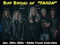 Biff Byford of SAXON  - New Album, Touring, Biff Vocals & Paul Quinn leaving Band (Jan. 29th, 2024)