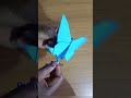 Pull-the-tail Origami flapping butterfly 🦋