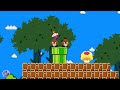 Super Mario Bros but Mario Can Make everything turns to REALISTIC... | DTM 8Bit Animation