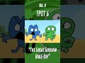 Every TPOT Episode Title in Alphabetical Order (TPOT 1-11) #shorts #bfdi #tpot