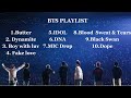 BTS Playlist/TOP 10 Songs/Popular Songs